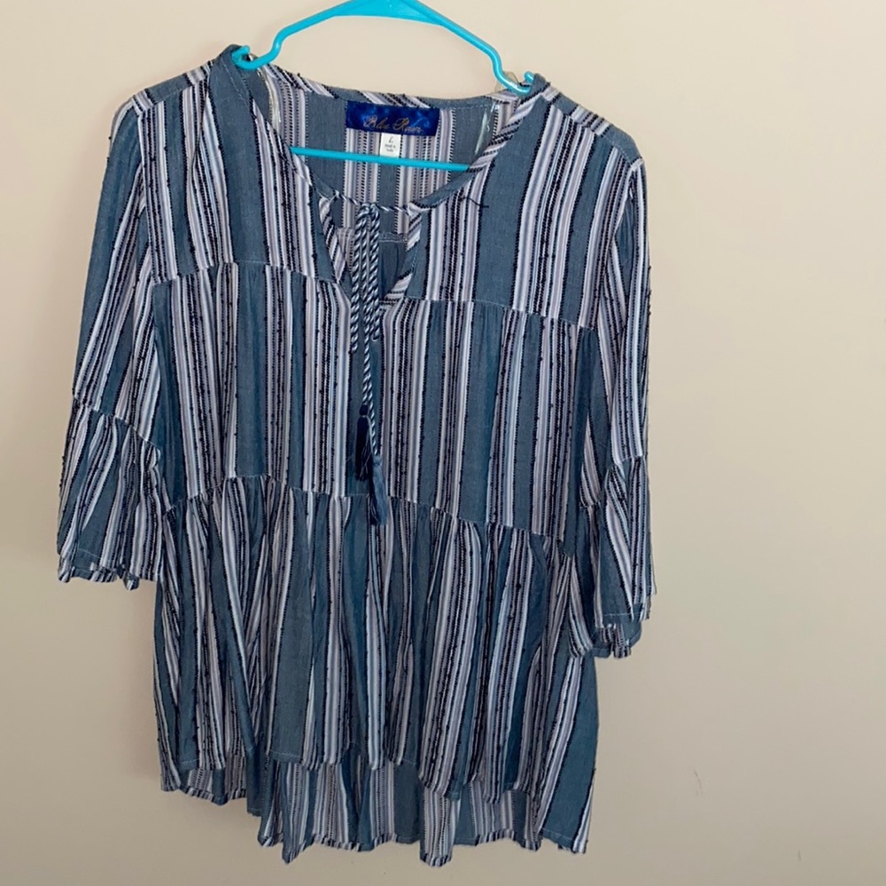 Blue blouse